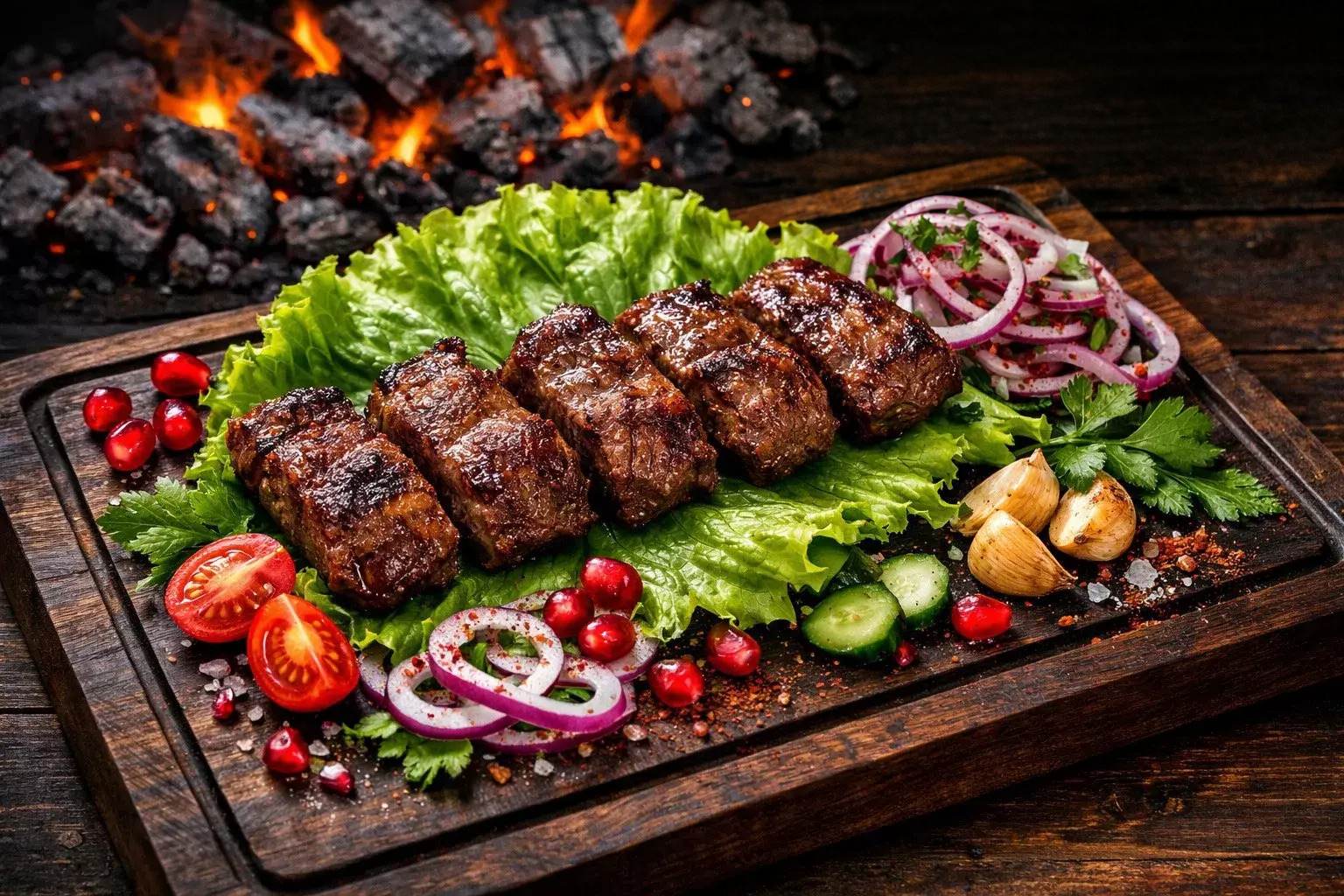 Шашлык из говядины (Black Angus)